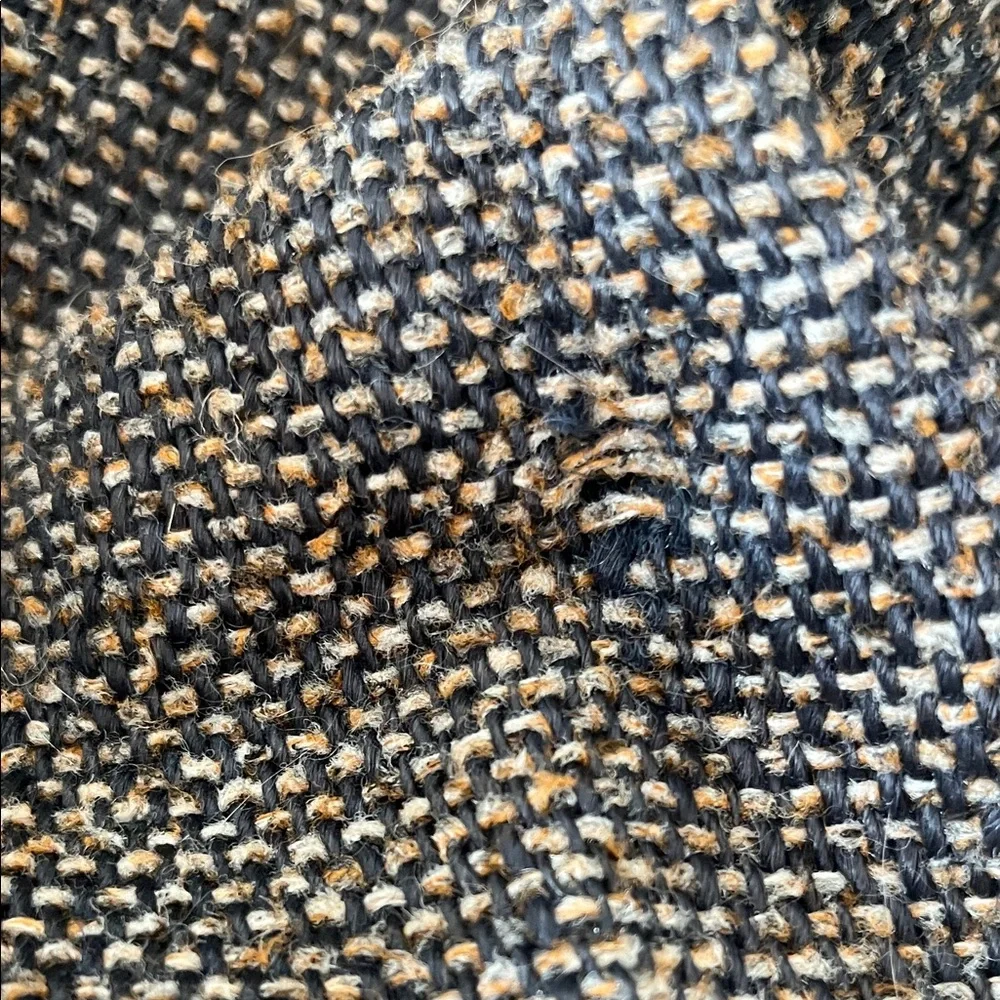 Vintage Jordache Elegant tweed carry on Bag